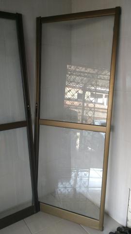 Porta de vidro de correr