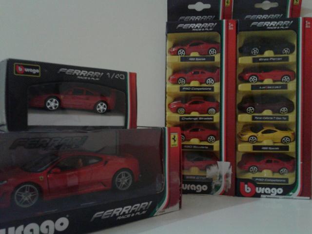 Replicas Ferrari ! Metal !