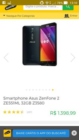 Zefone 2.32Giga de memória.4Giga de Ram