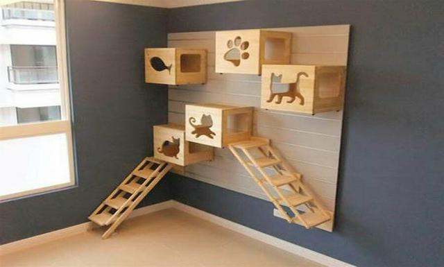 Arranhadores de parede em módulos (somos fabricantes)