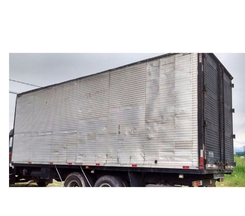 Bau Aluminio 7,50m X 2,80alt Aceito Troca