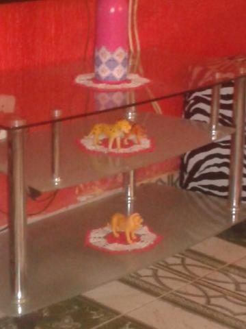 Mesinha ou rack de vidro belíssimo