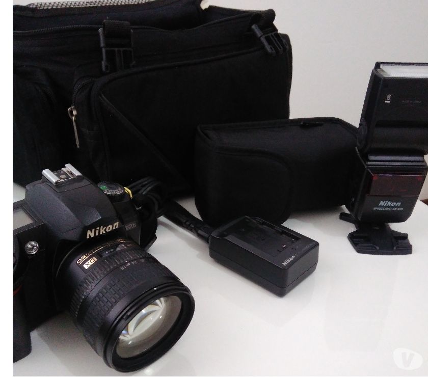 Nikon D70s + Flash SB 600