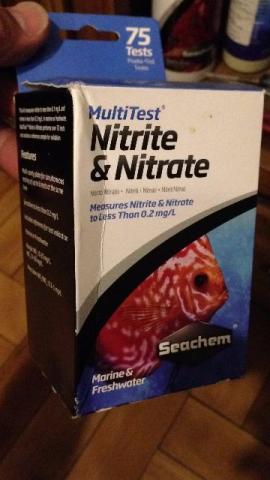 Seachem Multitest Nitrite Nitrate Teste Nitrito Nitrato