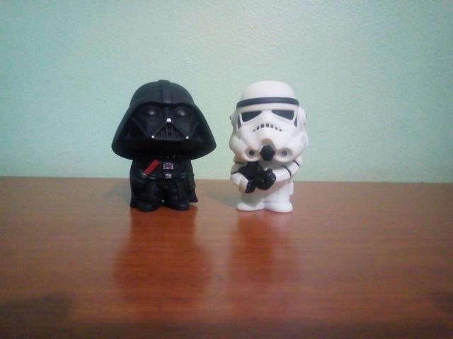 Action Figure: Darth Vader e Storm Trooper