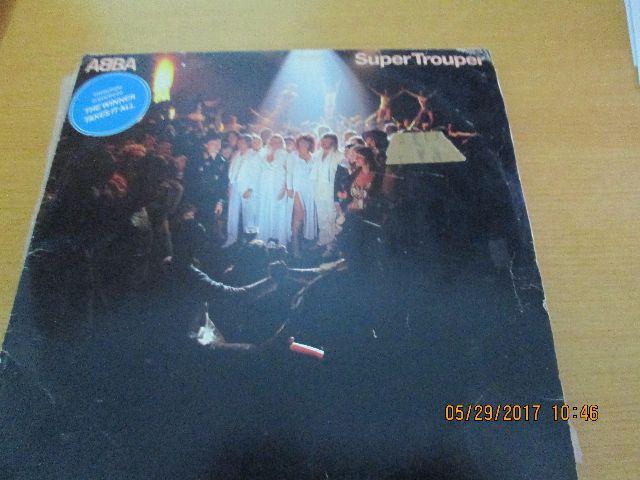 Grupo ABBA em LP vinil