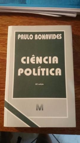 Livro Ciência Política - Paulo Bonavides