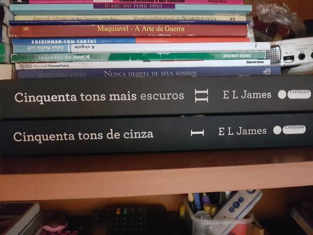 Livro Cinquenta Tons de Cinza