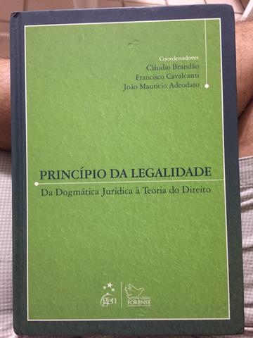Livro Princípio da Legalidade - Da Dogmática Jurídica à