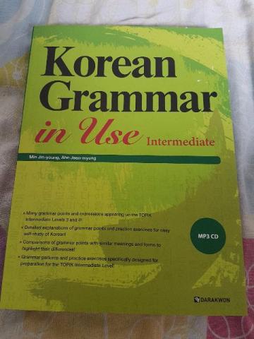 Livro de Coreano Korean Grammar in Use Intermediate