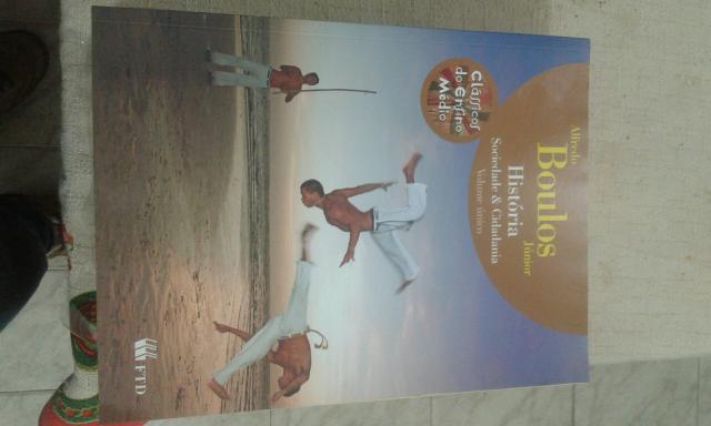 Livro de história do ensino médio Alfredo boulos Júnior