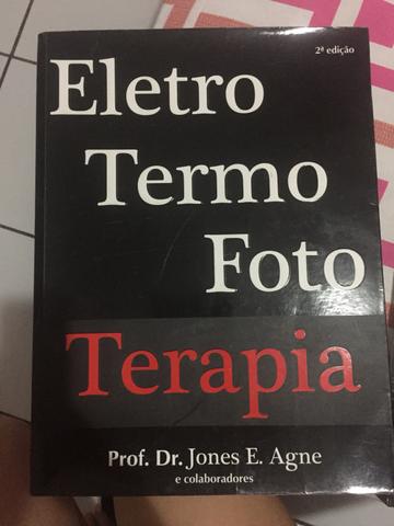 Livro novo de eletrotermofototerapia do Dr Jones Agne