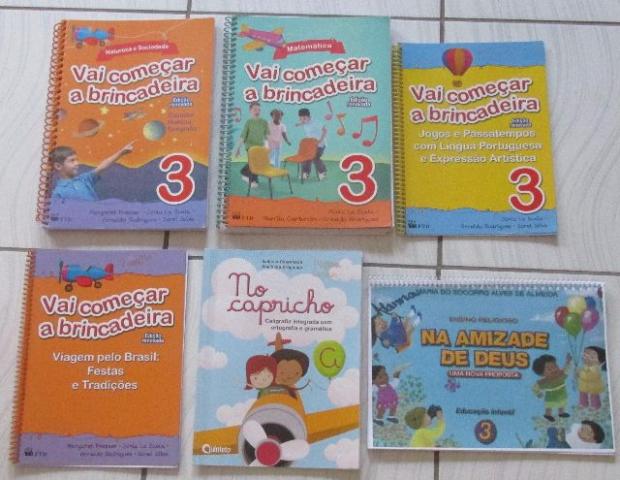Livros pre-escolares: Vai começar a brincadeira Vol. 3