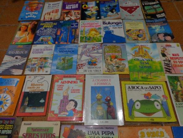 Lote Box 35 Livros Infantis e Juvenis - Coleção Anos 80 e