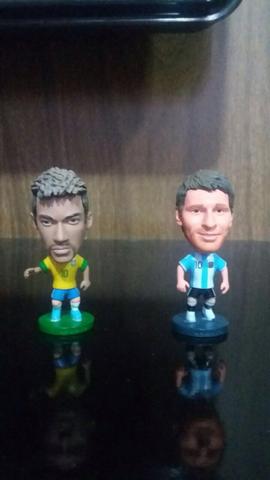 Mini-Craque Original Neymar e Messi Apenas R$17,