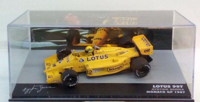 Miniatura Lotus 99T - Ayrton Senna 