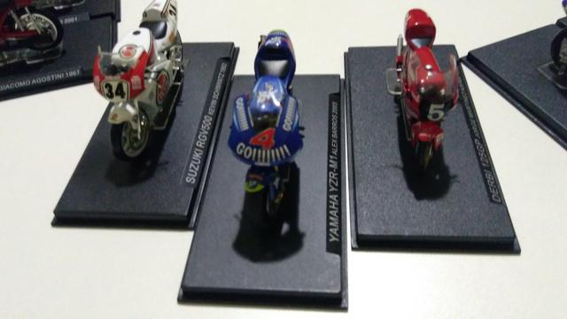 Miniaturas motos de competição