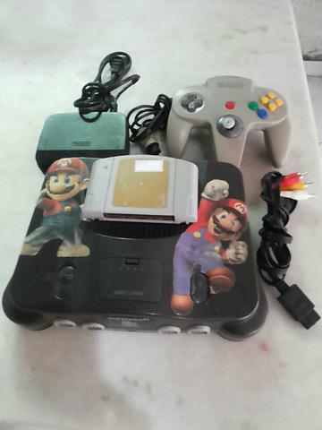 Nintendo 64 completo perfeito estado