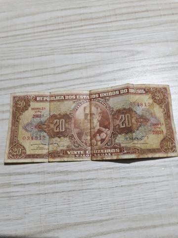 Nota de 20 cruzeiros (raridade)