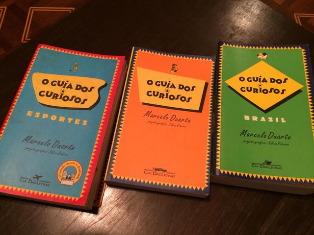 O Guia dos Curiosos - kit com 3 livros de Marcelo Duarte