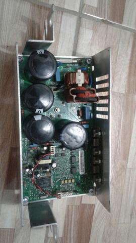 Placa de esteira usada froncionando