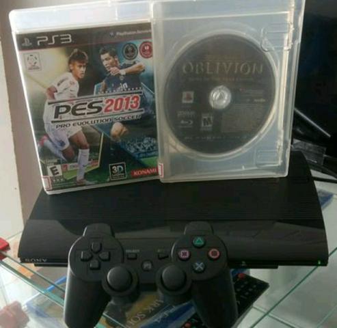 PlayStation gb travado com 2 jogos + garantia