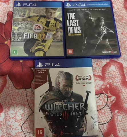 Ps4 The Witcher 3 / Fifa  / The Last Of Us