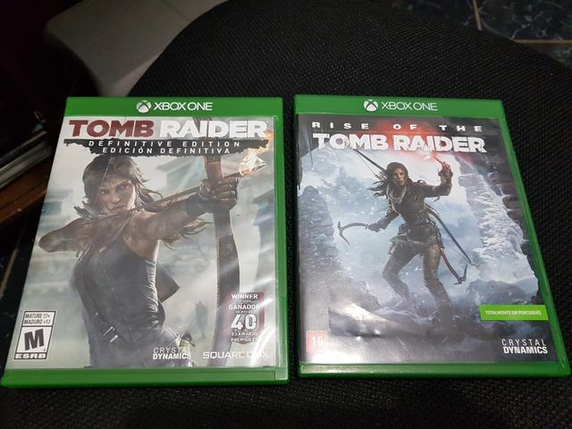 Tomb Raider Definitive Edition + Rise of the tomb raider