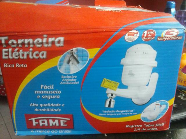 Torneira eletrica Nova!