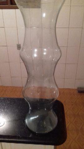 Vaso de vidro grande