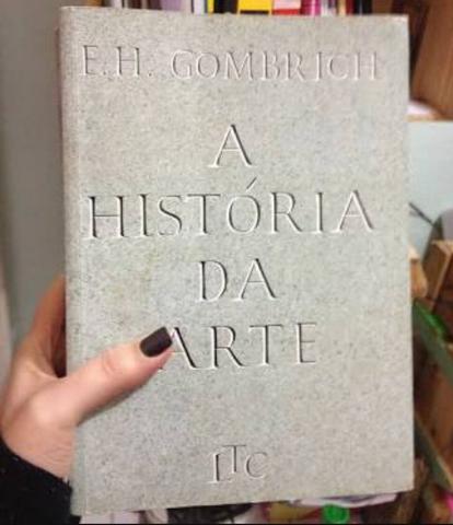 Vendo livro A História da Arte, Gombrich