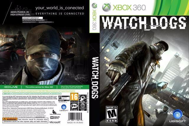 Whatch Dogs Xbox 360 Original. Apenas CD de Instalação