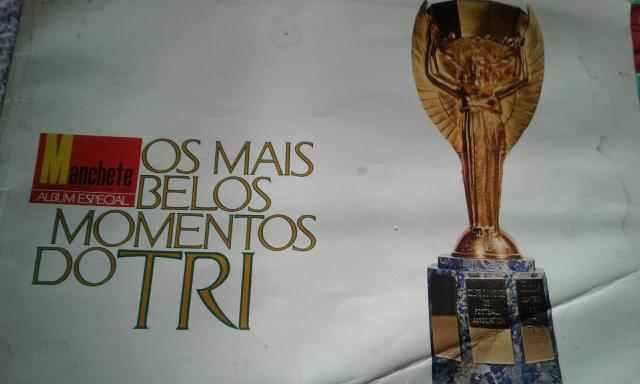 Álbum do tri campeonato seleção brasileira de 