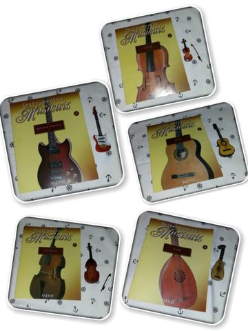 10 Miniaturas de instrumentos musical