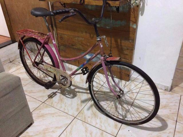 Bicicleta Monark Tropical aro 26 Rosa