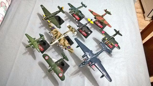 Coleção aviões de guerra para colecionadores