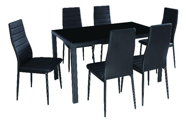 Conjunto de Jantar, 01 Mesa e 06 cadeiras, importado, NOVO