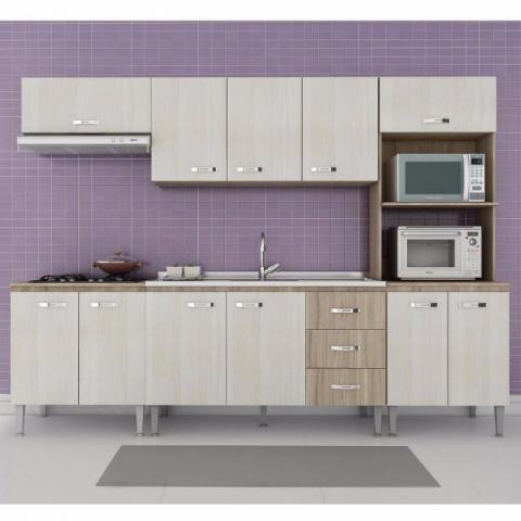 Cozinha Completa Sem Tampo Master 11 Portas Fellicci