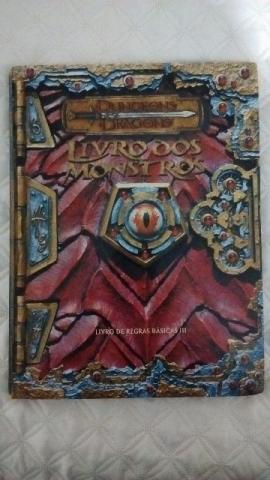 Dungeons and dragons 3.0 livro dos monstros usado