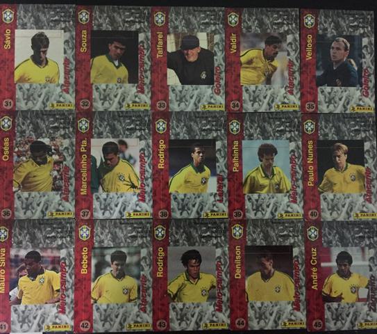 Futebol Cards Coca Cola - Seleção Brasileira 