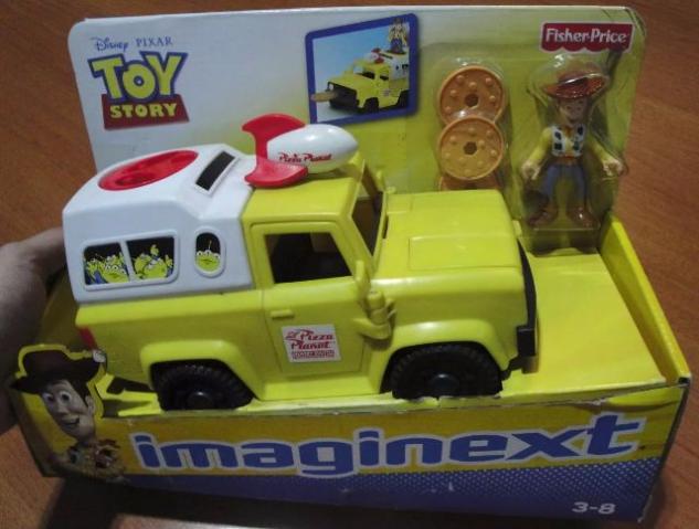 Imaginext Toy Story - Pizza Planet em perfeitas condições