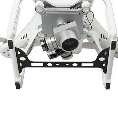 Protetor gimbal de fibra de carbono sem detalhes