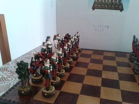 Tabuleiro de xadrez medieval