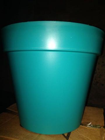 Vaso Plástico Capri Verde Extra Grande