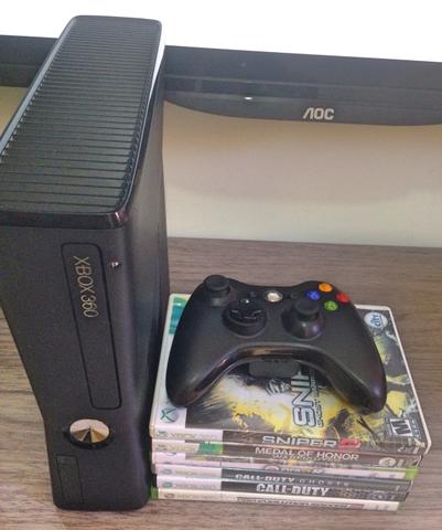 Xbox 360 desbloqueado com jogos em até 5x no cartão