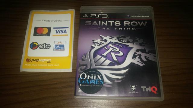 ÔniX - SAINTS ROW (PS3) - ATÉ 12X NOS CARTÕES