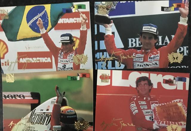 70 cards Ayrton Senna