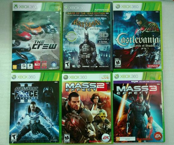 Batman,Mass enffect e Castlevania