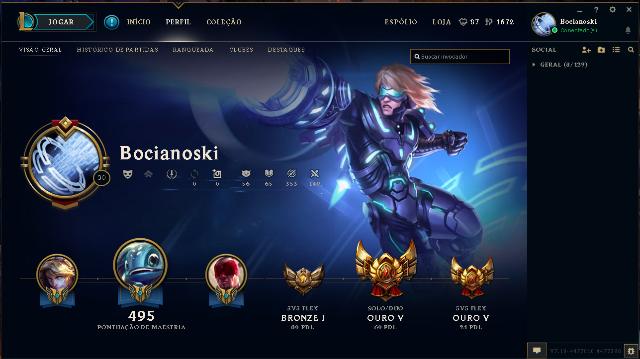 Conta League of Legends