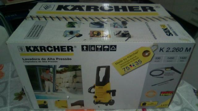 Karcher zerada na caixa lacrada